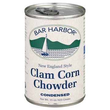Bar Harbor Clam Corn Chowder, New England Style, Condensed