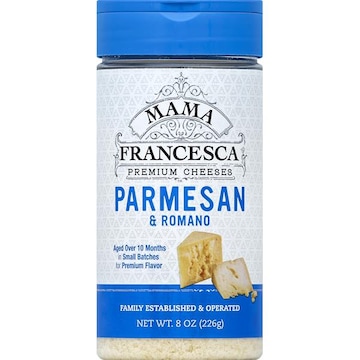 Mama Francesca Cheese, Grated, Parmesan & Romano