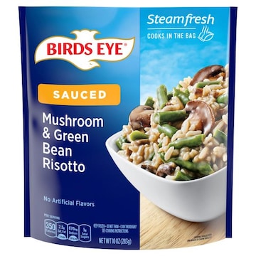 Birds Eye Steamfresh Risotto, Mushroom & Green Bean, Sauced