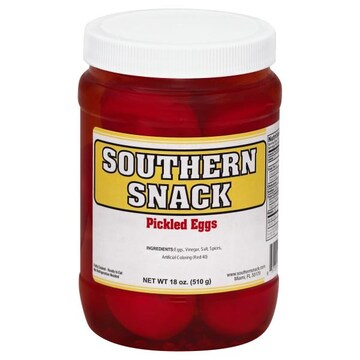 Southern Snack Pickled Eggs