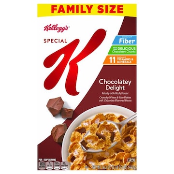 Special K Chocolatey Delight Cereal Family Size