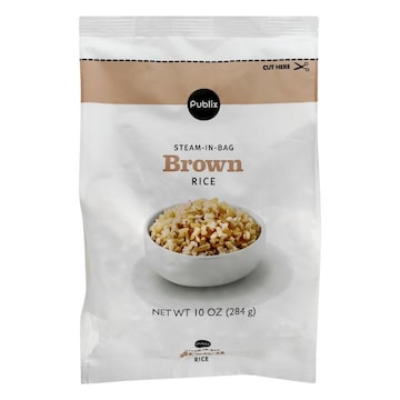 Publix Brown Rice, Steam-in-Bag