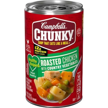 Campbell's® Chunky® Healthy Request® Roasted Chicken Soup with Country Vegetables