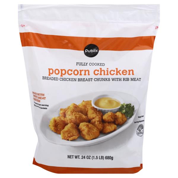 Publix Popcorn Chicken Breaded Fully Cooked Publix Super Markets