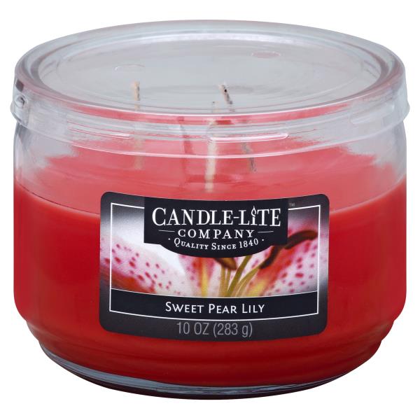 CandleLite Candle, Sweet Pear Lily Publix Super Markets