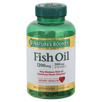 Nature's Bounty Fish Oil, 1200 mg, Softgels