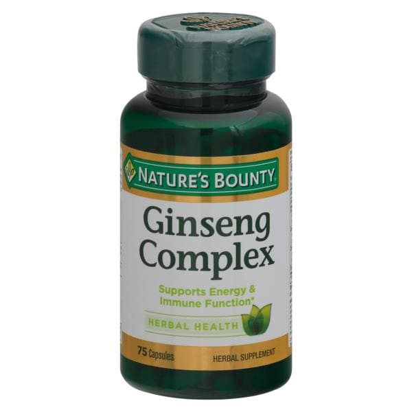 Nature's Bounty Ginseng Complex, Capsules | Publix Super Markets