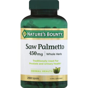 Nature's Bounty Saw Palmetto, 450 mg, Capsule