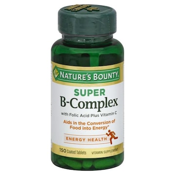 Nature's Bounty Vitamin B-Complex, Super, Coated Tablets