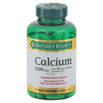 Nature's Bounty Calcium, 1200 mg, Softgels