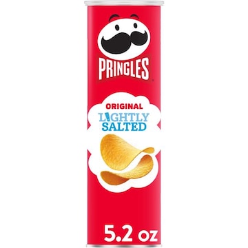 Pringles Potato Crisps Chips Lightly Salted Original, Lunch Snacks
