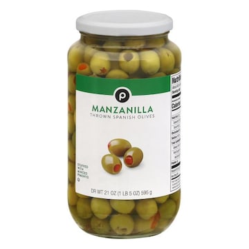 Publix Spanish Olives, Thrown, Manzanilla