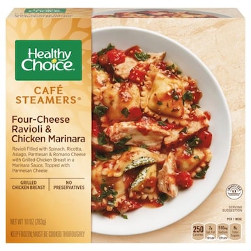 Healthy Choice Cafe Steamers Cafe Steamer Ravioli And Chicken Marinara