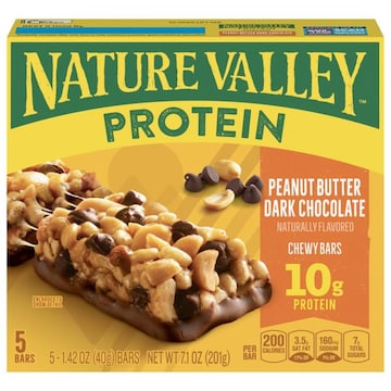 Nature Valley Protein Peanut Butter Dark Chocolate Chewy Bars