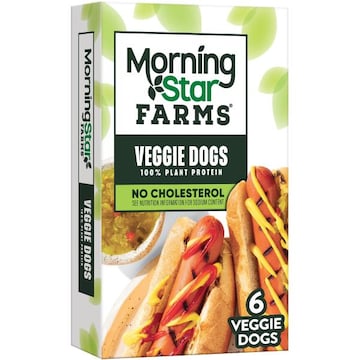 MorningStar Farms Plant Based Veggie Dogs Original, Vegan Meat