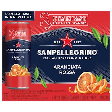 Sanpellegrino Italian Aranciata Rossa Sparkling Drinks