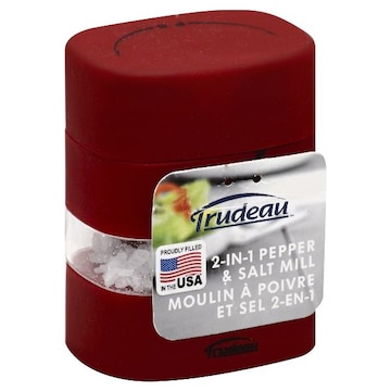 Trudeau Pepper & Salt Mill, 2-in-1