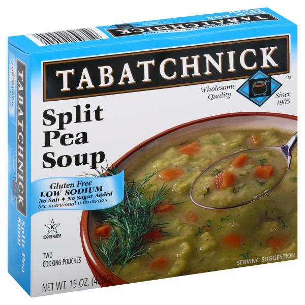 Tabatchnick Soup, Low Sodium, Split Pea Publix Super Markets