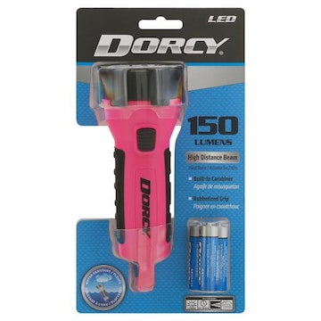 Dorcy Int Flashlight, LED, 150 Lumens