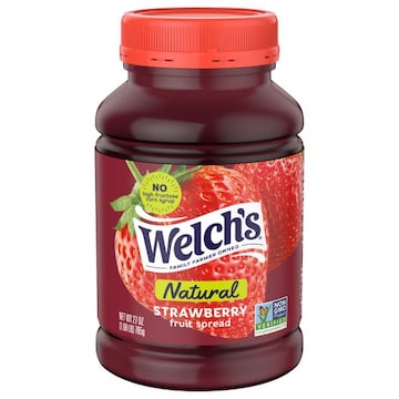 Welch's Fruit Spread, Strawberry, Natural