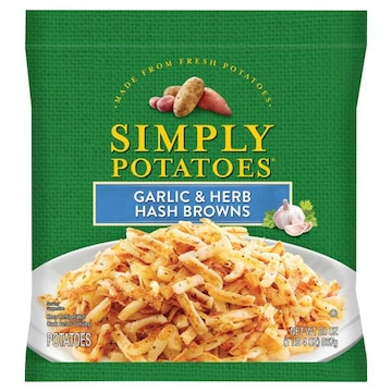 Simply Potatoes Hash Browns, Garlic & Herb