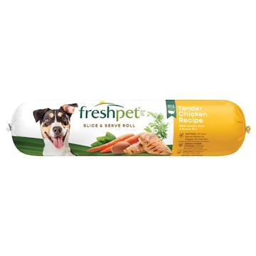 Freshpet Healthy & Natural Dog Food, Fresh Chicken Roll, 1lb