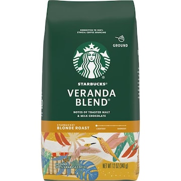 Starbucks Ground Coffee, Veranda Blend Blonde Roast