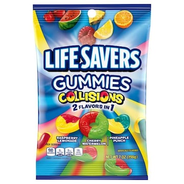 Life Savers Collisions Raspberry Lemonade/Cherry Watermelon/Pineapple Punch Gummies