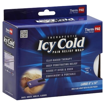 Thermi Paq Clay Therapy Pain Relief Wrap, Icy Cold, Therapeutic, Large