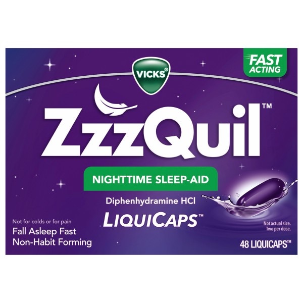 超貴重‼️廃盤オムニバス　MEDICAL CAPSULES NIGHT V系 Vicks ZzzQuil Liquicaps Nighttime Sleep-Aid | Publix Super Markets