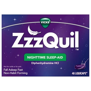 Vicks ZzzQuil Liquicaps Nighttime Sleep-Aid