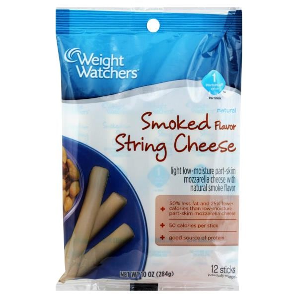 Save on WW (Weight Watchers) Mozzarella String Cheese Light - 12 ct Order  Online Delivery