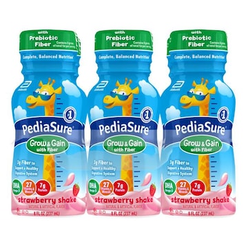 PediaSure Grow & Gain with Fiber Strawberry Nutritional Shake