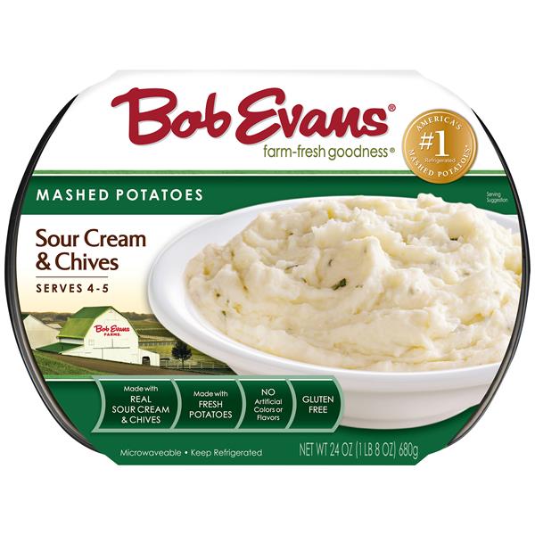 Bob Evans Sour Cream & Chives Mashed Potatoes Publix Super Markets