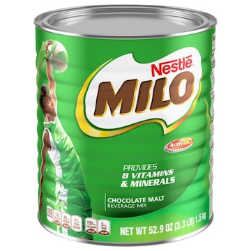 Milo Activ-Go Beverage Mix, Chocolate Malt