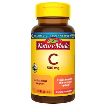 Nature Made Vitamin C, Antioxidant Support, 500 mg, Tablets