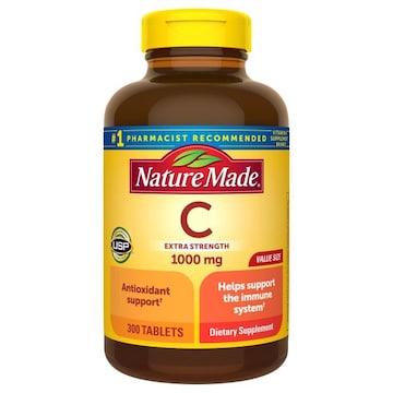 Nature Made Vitamin C, Extra Strength,1000 mg, Tablets, Value Size