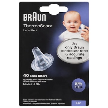 Braun Thermoscan Lens Filters, Ear