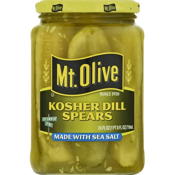 Mt. Olive Kosher Dill Spears with Sea Salt Publix Super Markets