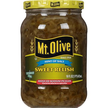 Mt. Olive Reduced Sodium Hint of Salt Cucumber Vine Sweet Relish