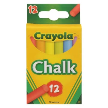 Crayola Chalk Sticks, Colored, Nontoxic
