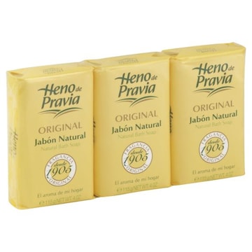 Heno de Pravia Bath Soap, Natural, Original