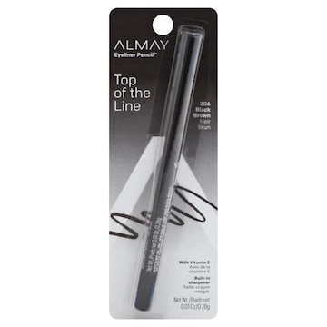Almay Eyeliner Pencil, Black Brown 206