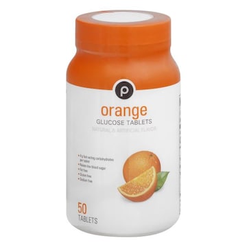 Publix Glucose Tablets, Orange