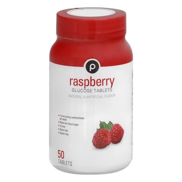 Publix Glucose Tablets, Raspberry