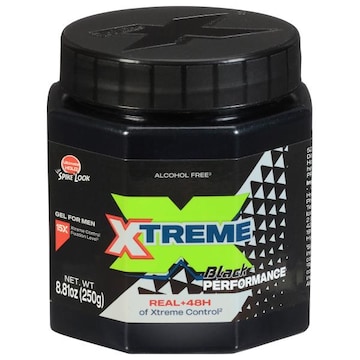 Wet Line Xtreme Reaction Styling Gel, Ultimate Hold, Spike 10+, Black
