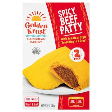 Golden Krust Patty, Beef, Spicy, 2 Pack