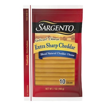 Sargento Sargento® Sliced Extra Sharp Natural Cheddar Cheese, 10 slices