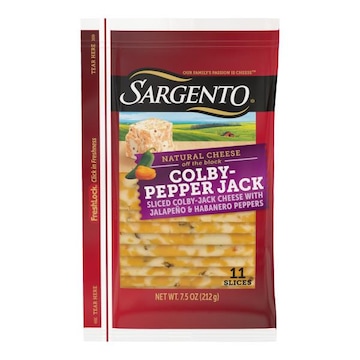 Sargento Sargento® Sliced Colby-Pepper Jack Natural Cheese, 11 Slices