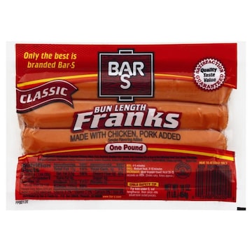 Bar S Franks, Bun Length, Classic